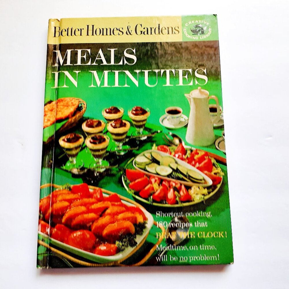 Vintage Cookbook Better Homes and Gardens Meals In Minutes